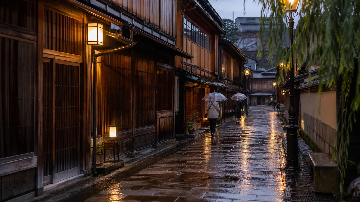 石川県・金沢の茶屋街